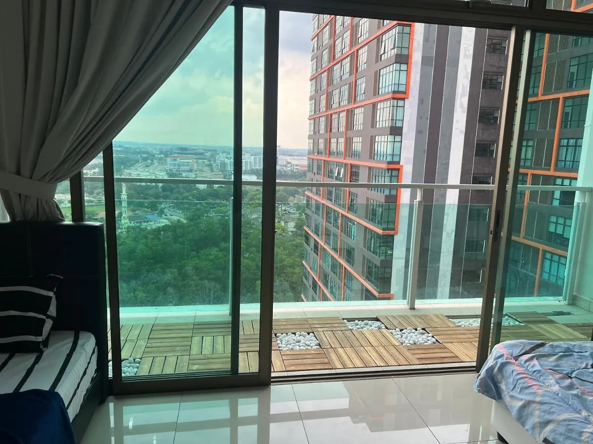 Apartment 19-Jy Sweet Homestay Studio High Floor At Palazio Mount Austin Johor Bahru Malaysia